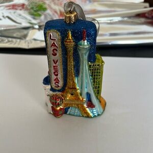Las Vegas Glass collectible Ornament